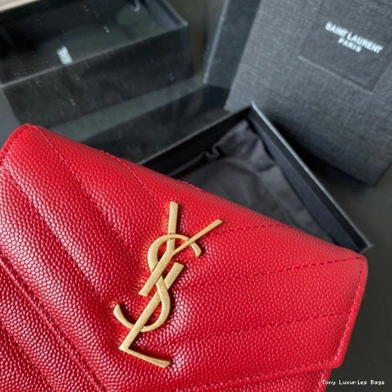Tony Luxuries SMALL IN MONOGRAM WALLET YSL ENVELOPE 0811